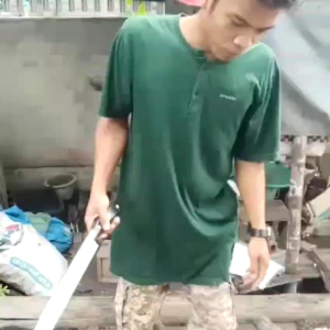 Pisau Sembelih Cap Garpu Siap Pakai Tanpa Asah