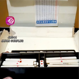 JMS44 JAPAN SURPLUS OLD MINI MAHJONG GAME SET (USED)