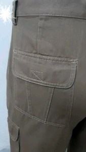 MBS Men Big Size Cargo Short Pants Multi Pocket with Zipper 6 Pockets (Plus Size 35 - 48)