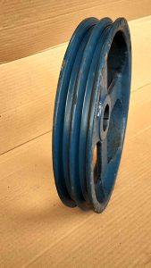 Grosir>>> Pulley Besi 25cm ( 10" inchi )  B2 as 19mm 20mm 22mm 24mm 25mm 1" inchi 28mm 30mm 32mm 34mm 35mm 38mm 40mm 45mm 48mm 50mm 55mm 57mm 60mm as buntu
