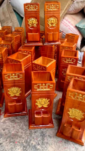 ỐNG ĐỰNG NHANG BẰNG GỖ TIỆN DỤNG – GỌN GÀNG TRANG TRỌNG