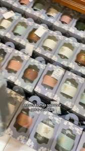 Souvenir Pernikahan Gelas Tumbler Aesthetic 400 ml / Gelas Minum Kaca + Sedotan Kemas Box Motif Isi 58 Pcs