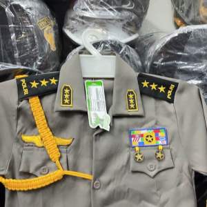 BAJU POLISI LENGAN PANJANG MEREK KIJANG