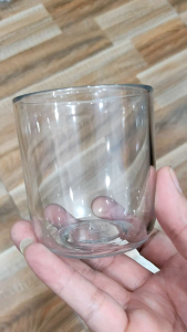 Set 10 Cốc uống trà nhựa kính meka trong suốt cao cấp việt nhật