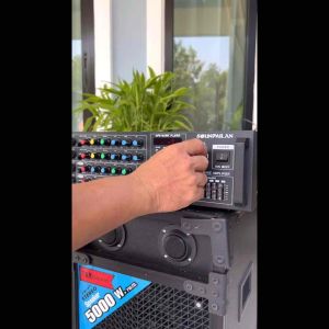 STEREO POWER AMPLIFIER เพาเวอร์แอมป์ขยายเสียง 4 เซต. มีบลูทูธ MP3 USB SD Card