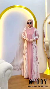 ALODY SABIRA: Baju Dress Gamis Muslimah Sabhira Dress by Alody Nazra Sha