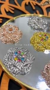 Clip Tudung Bawal Scarf Ring Tudung Muslimah Scarf Buckle Hijab Ring Brooch(K620)