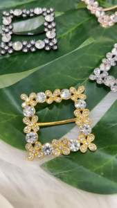 Korea Premium Cincin Tudung Bawal Ring Tudung Scarf Buckle Ring Muslimah Brooch Ring Scarf Ring -G736