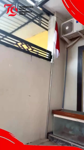 TIANG BENDERA TINGGI 3 METER
