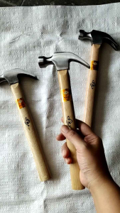 PALU KAMBING 8OZ GAGANG KAYU - BAHAN BAJA KUAT ANTI PECAH