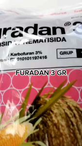 Insektisida/Nematisida Furadan 3GR kemasan 1 kg