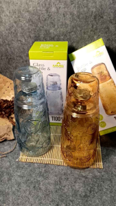 BOTOL CUP SET RONAN 1.100ml-assorted (ron-1100cl) Bottles Water Kitchenware