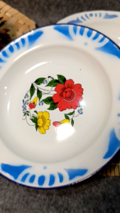 PIRING BLIRIK KEMBANG 20 2224cmpiring kalengpiring enamelpiring seng vintage