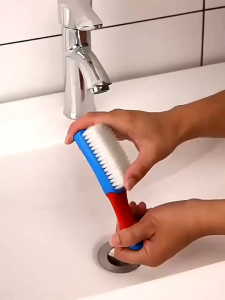 OHHDEER Nano Soft Bristle Shoe Brush Plastic Cleaning Brush Washing Clothes Carpet Cleaning Brush
