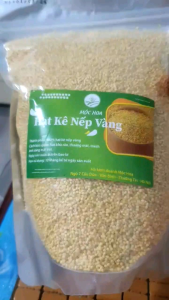 Túi 1Kg Hạt Kê Nếp Vàng Đa Công Dụng