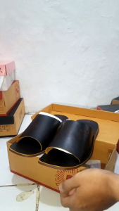 Sandal Kulit Pria Full Kulit Sampai Alas Injak
