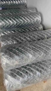 ASV ลวดตาข่ายถัก ชุบกัลวาไนท์ #12 / ขนาดตา 2 นิ้ว (2x1/4") (ตาทั่วไป) / 2.0 x 10 เมตร (สูง x ยาว)