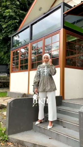 Blouse Batik Wanita/Baju Batik Wanita/Baju Batik/Batik Wanita/Atasan Batik/Blouse Batik