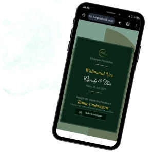 Undangan Digital Website Pernikahan Syari Full Kata & Kalimat Islami Web Tanpa Foto Syukuran Link Wa