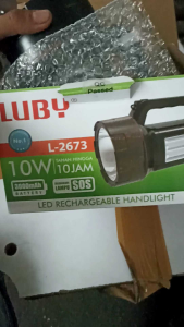 senter genggam luby original 10watt 10jam L-2673 jumbo