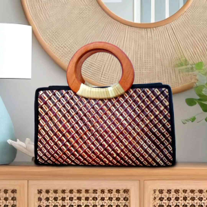 Native Bag Eve Hand Bag Dark Maroon