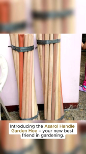 Garden Hoe Wood Handle Only 3.5 ft. (Asarol)