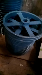 pulley 35cm 2B as 19/20/22/24/25/1“/28/30/32/35/38/40/42/45/ buntu