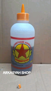 LEM BINTANG PU ORANGE 1/2KG 6 BOTOL (LEM CROT LEM MADU LEM BUSA LEM KAYU)