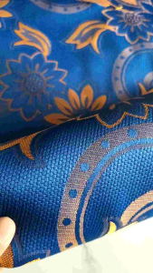 Kain Sofa Timbul Motif Bunga matahari Bahan Kursi Sofa Meteran