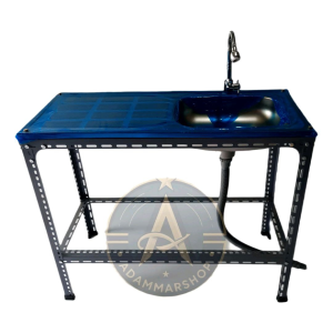 Wastafel Portable 96x43cm: Solusi Cuci Piring & Penyimpanan