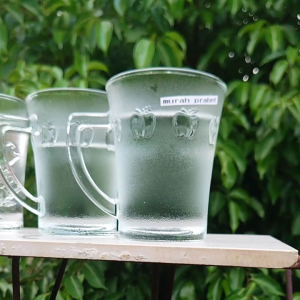 Gelas Apel 3 Pcs & Gelas Kopi Murah Dan Praktis