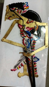 Wayang Dewi Sinto - wayang Dewi Sinta - wayang kulit lembu asli - wayang ukuran sedang