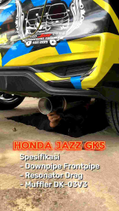 NDK EXHAUST DOWNPIPE FRONTPIPE HONDA JAZZ GK5