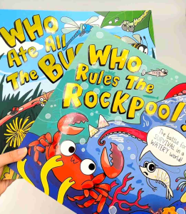 【Ready Stock】Who Ate all the Bugs /Who Rules the Rockpool paperback Oxford Cognitive Picture Books