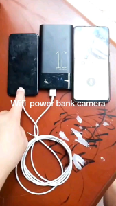 In-stock☞4K 1080P Night vision motion detection WiFi Wireless Spy Camera 10000 mAh Wireless Portable Power Bank