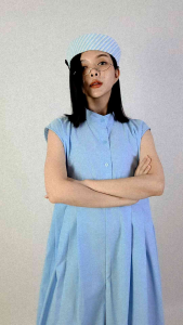 Monkey Funky Slim Mandarin Jumpsuit ทรงเข้ารูป