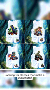 DINOSAURTRUCK CUTE Muscle tee Terno for kids muscle tee short prints sublimation|Kids tops & short