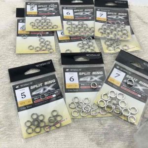 ห่วงสปริทริง RYOKO Split Ring 4X ความแข็ง ความเหนียว สำหรับงานตกปลาเหยื่อปลอมโดยเฉพาะ