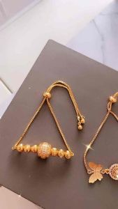 Gelang Serut Tangan Xuping 2 Variasi Cantik Dan Simple Fashion CXB113