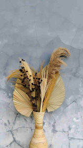 Paket lengkap bunga kering Dekorasi Homedecor