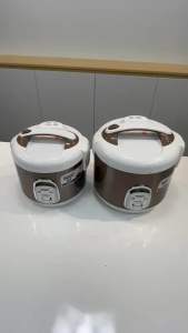 Nồi cơm điện cơ Raika RRC23 - 12 lít và 18 lít - Lòng nồi dày nấu cơm dẻo toả nhiệt đều giữ nhiệt lâu cơm luôn ngon