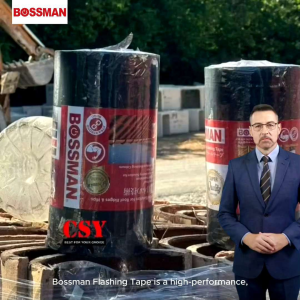 BOSSMAN Flashing Roofing Sealing Tape / Dry Fix Bitumen / Getah Bumbung Rabung Atap Sirim Anti Bocor