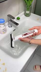 Minimop Portable Pel Mini Lap Meja Jendela Kaca Ceramic Alat Lipat Spon Busa