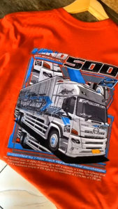 Kaos Truk Hino 500 RFR 69 Baju Driver Truck Terbaru