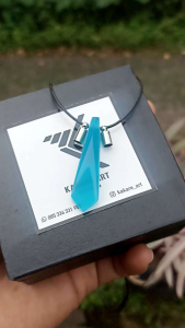 kalung resin anime naruto segel kyubii Aksesori Kalung Unik - Lazada