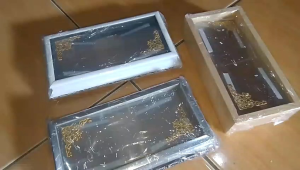 Kotak Seserahan Mahar Uang Frame Fiber 1 Pcs Murah Mewah Kekinian