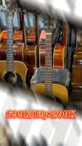 GIẢM GIÁ MẪU GUITAR ACOUTISC T70 BẢN EQ TẶNG KHOÁ HỌC GUITAR + 6 MÓN PHỤ KIỆN