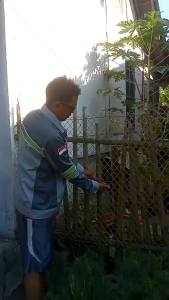 Atasan werpack /seragam proyek safety Abu tua Abu muda