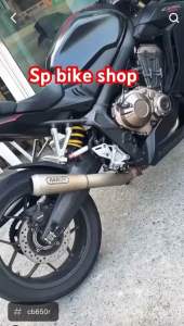 สลิปออน cbr650r cb650f 2.5 Arrowยิงทราย