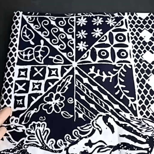 Sarung Ashima Dewasa Anti Luntur & Monokrom Hitam Putih